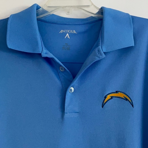 Antigua Other - CHARGERS MENS POLO SHIRT.